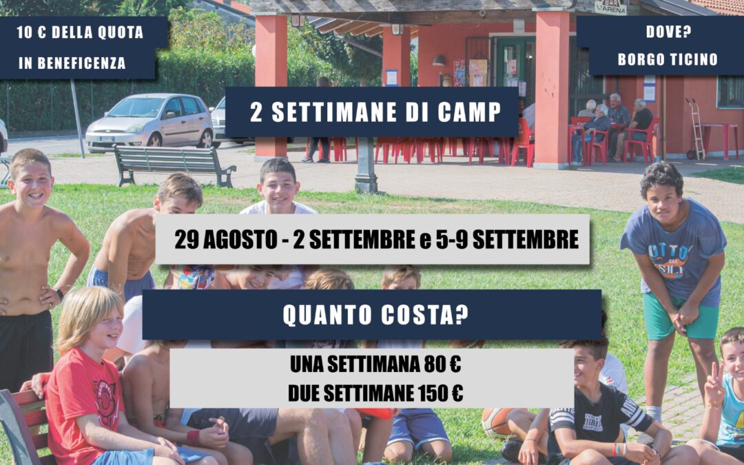 Torna l’Union Summer Camp con le ultime due settimane