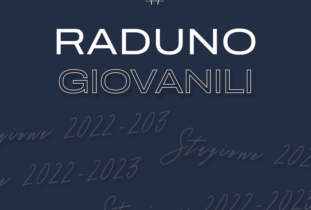 Settore giovanile – Si ricomincia 